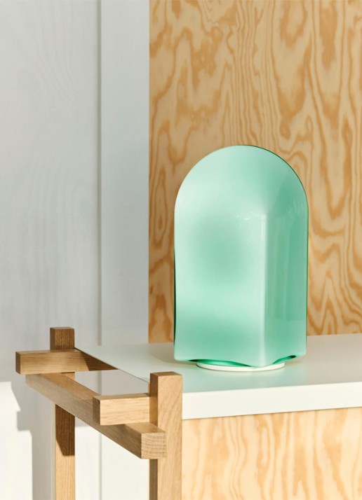 Hay Parade 240 Portable tafellamp - achterkant groen