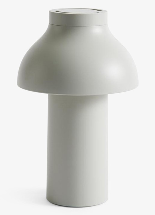 Hay Pc portable lamp no 2 - voorkant lichtgrijs