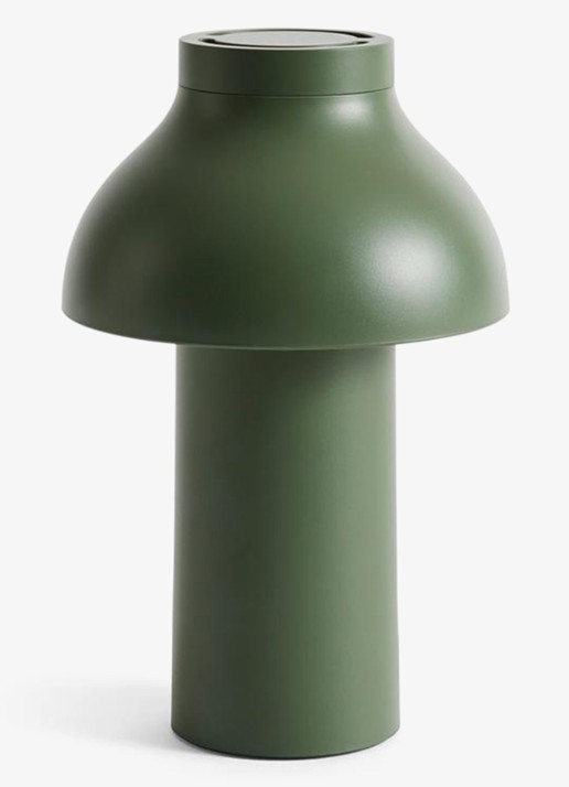 Hay Pc portable lamp no 2 - voorkant olijfgroen
