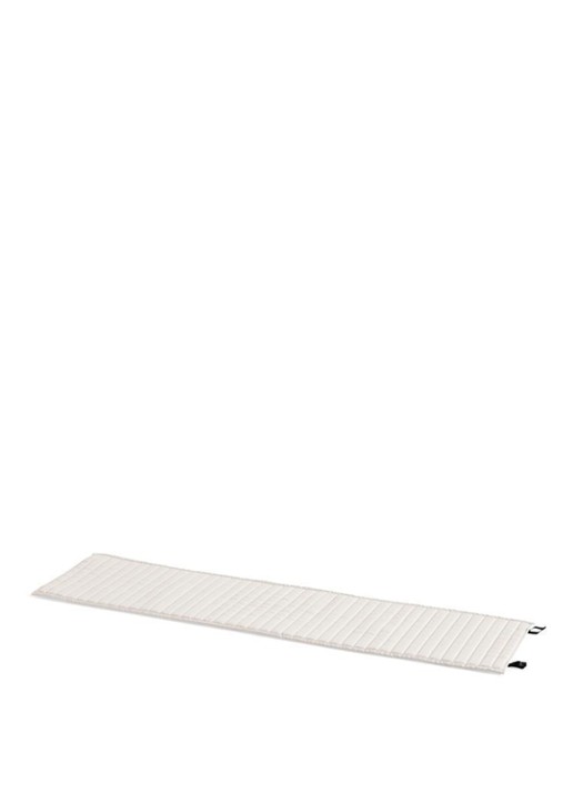 Hay Quilted kussen voor Palissade chaise longue - detail 5 lichtgrijs