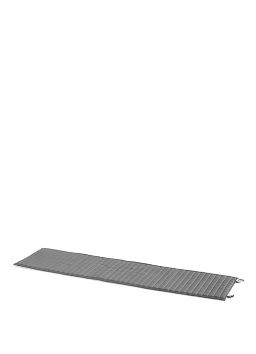 Hay Quilted kussen voor Palissade chaise longue  - achterkant donkergrijs