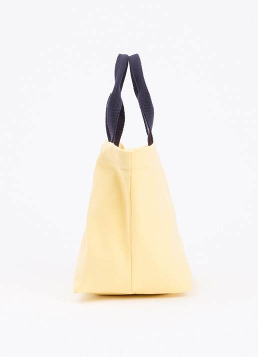 Hay Shopper met logo - detail 3 geel