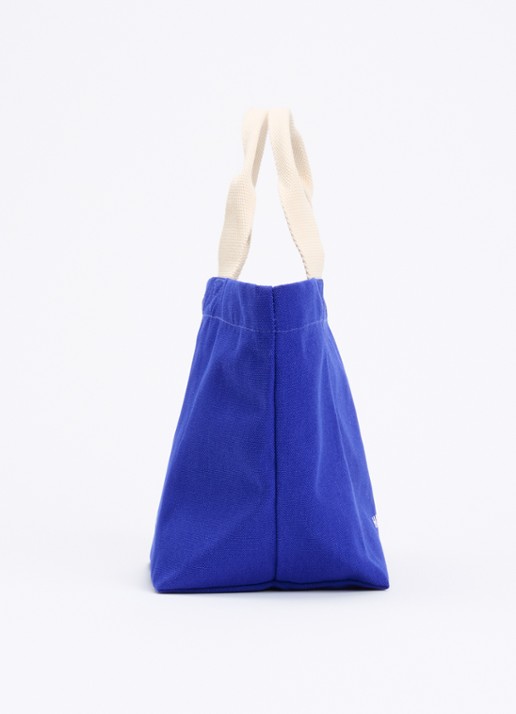 Hay Shopper met logo - detail 3 kobaltblauw