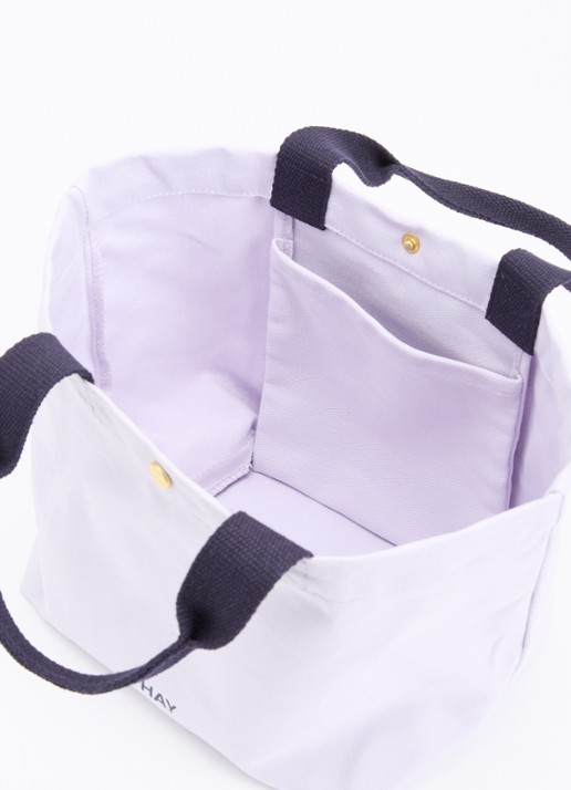 Hay Shopper met logo - detail 2 lila