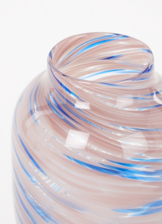 Hay Splash vaas large 30 cm - voorkant 3 lichtroze