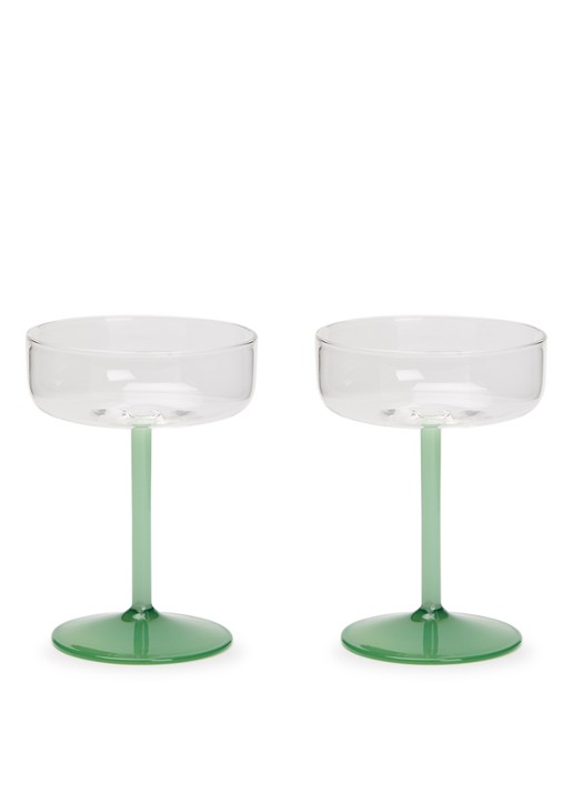 Hay Tint Coupe champagne glas 20 cl set van 2