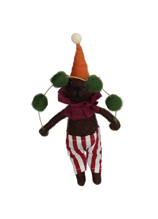 Kersten Circus Beer kersthanger 16,5 cm