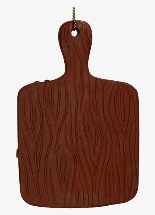 HD Collection Kaasplank kersthanger 10 cm - detail 3 bruin