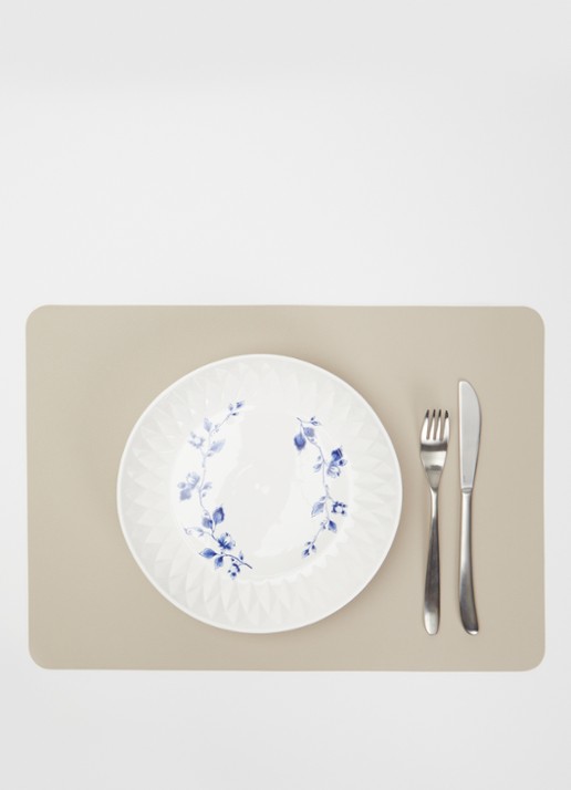 Heinen Delfts Blauw Blauw Vouw pastabord 24 cm  - detail 2 wit