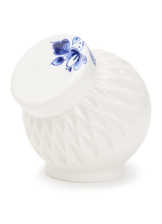 Heinen Delfts Blauw Blauw Vouw suikerpot