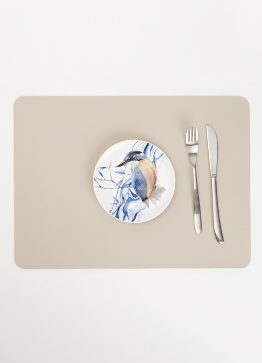 Heinen Delfts Blauw IJsvogel wandbord 15,5 cm - detail 2 multicolor