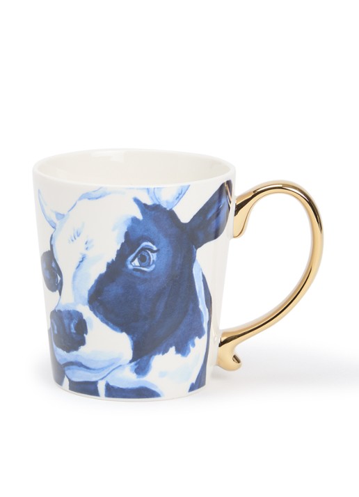 Heinen Delfts Blauw Koe kopje 30 cl