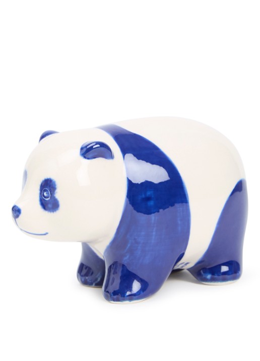 Heinen Delfts Blauw Panda ornament 7,5 cm
