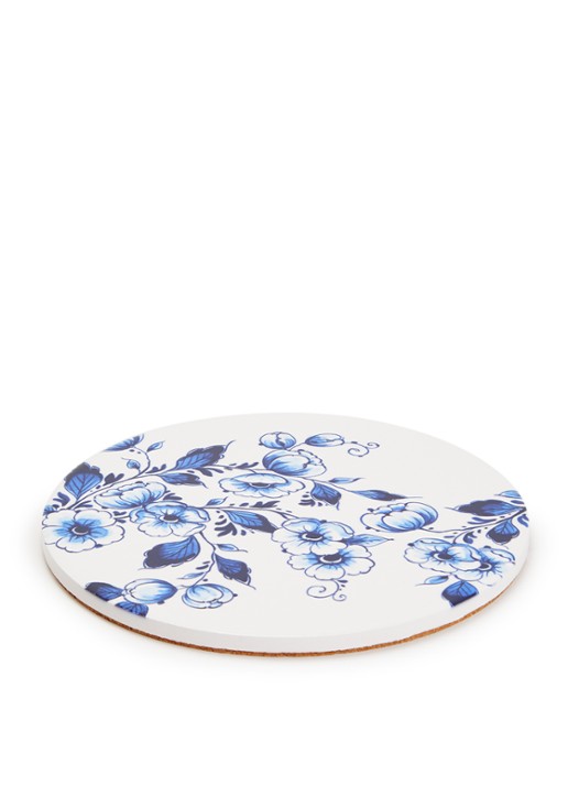 Heinen Delfts Blauw Panonderzetter 18 cm