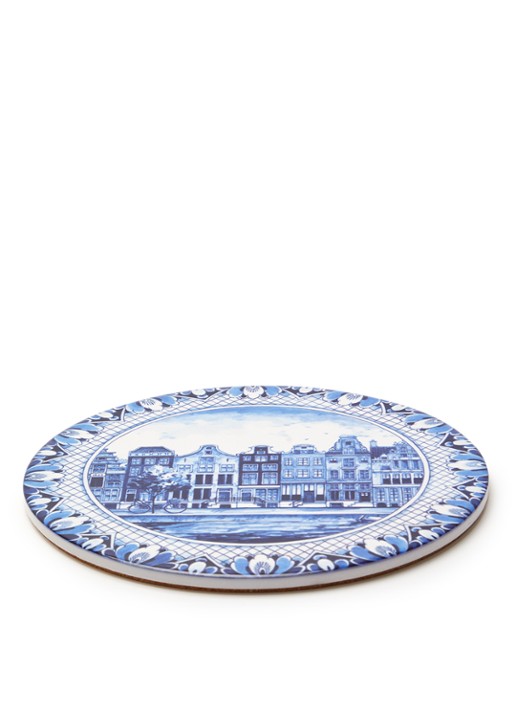 Heinen Delfts Blauw Panonderzetter 18 cm