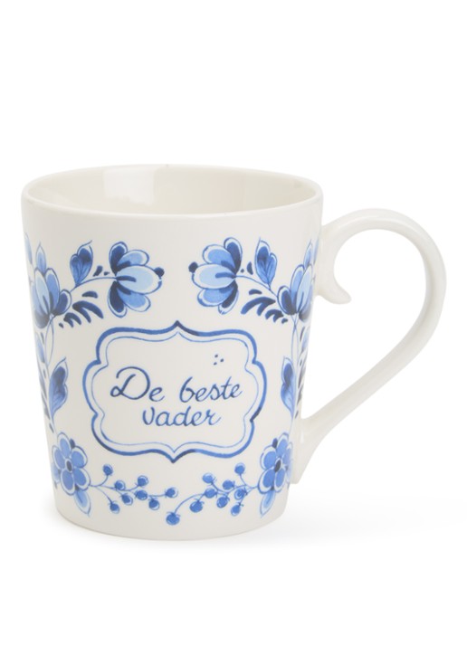 Heinen Delfts Blauw Wensmok Vader kop 30 cl