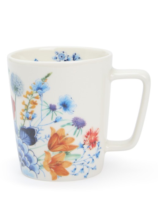 Heinen Delfts Blauw Wildbloemen kopje 14,5 cl
