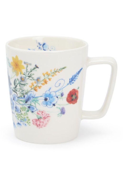 Heinen Delfts Blauw Wildbloemen kopje 15,5 cl