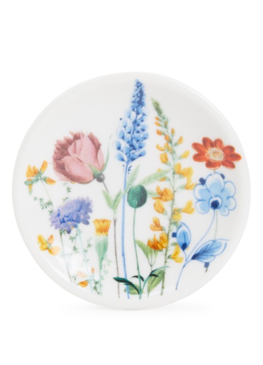 Heinen Delfts Blauw Wildbloemen theetip 7 cm