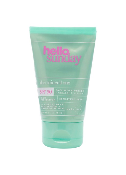 Hello Sunday The Mineral One Face Moisturiser SPF 50 - gezichtscrème - voorkant 4 undefined
