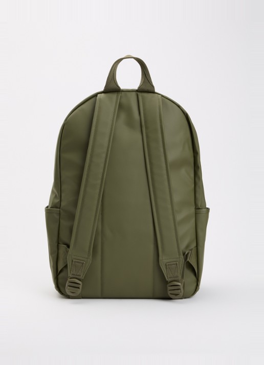 Herschel Supply Alberni rugzak met 15 / 16 inch laptopvak en waterafstotende coating - achterkant 2 groen