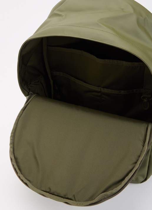 Herschel Supply Alberni rugzak met 15 / 16 inch laptopvak en waterafstotende coating - detail groen