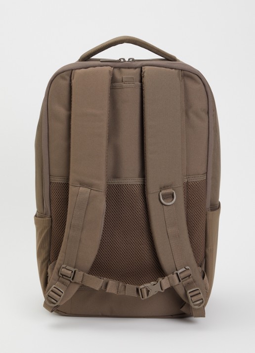 Herschel Supply Kaslo M rugzak met 16 inch laptopvak  - achterkant khaki
