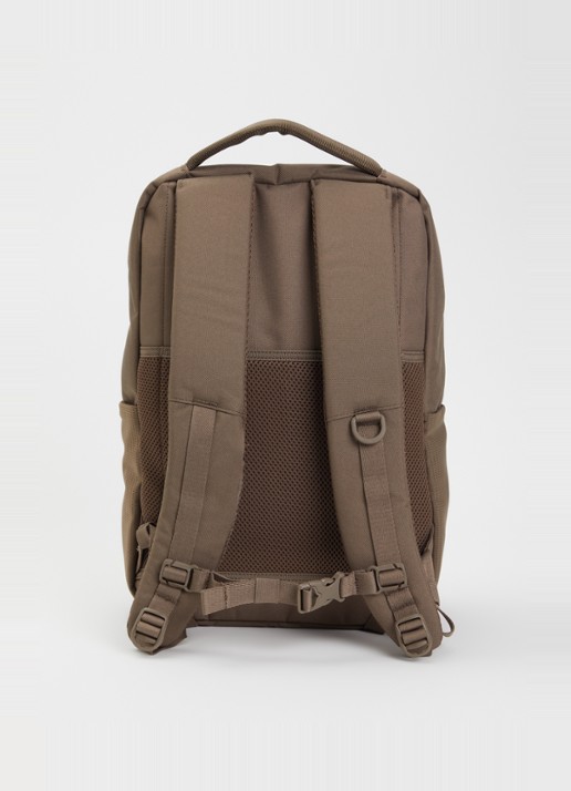 Herschel Supply Kaslo S rugzak met 16 inch laptopvak  - achterkant 3 khaki