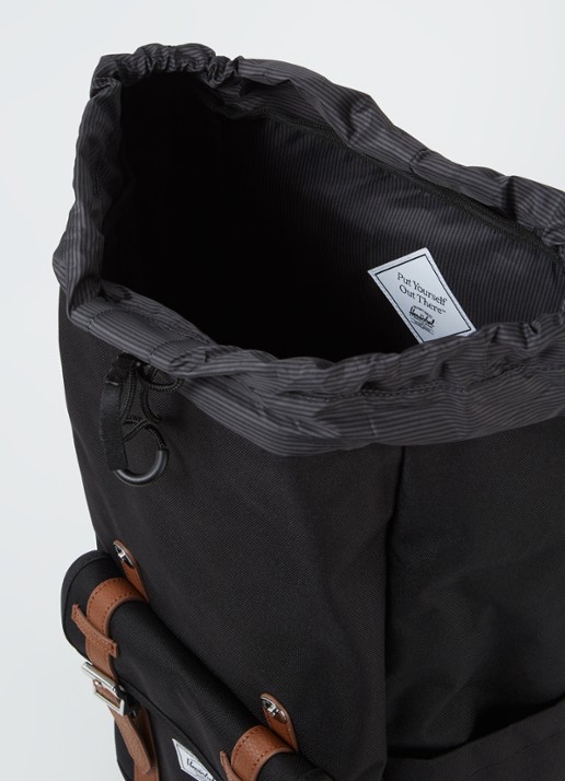 Herschel Supply Little America rugzak met 16 inch laptopvak - detail 3 zwart