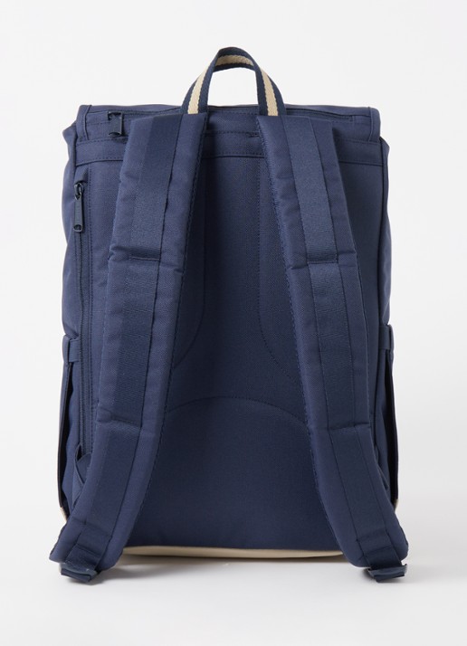 Herschel Supply Little America rugzak met 16 inch laptopvak - achterkant donkerblauw