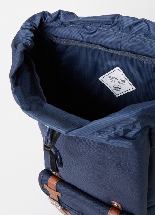 Herschel Supply Little America rugzak met 16 inch laptopvak - detail 3 donkerblauw