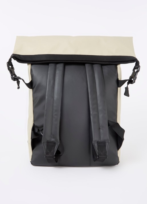 Herschel Supply Little America rugzak met 16 inch laptopvak - achterkant 2 beige