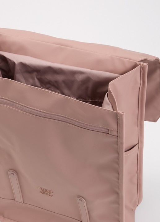 Herschel Supply Survey rugzak met 16 inch laptopvak en waterafstotende coating - detail 3 oudroze