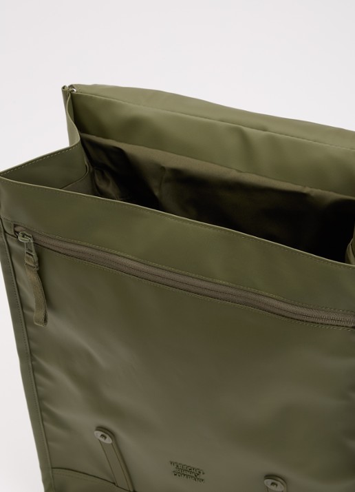 Herschel Supply Survey rugzak met 16 inch laptopvak en waterafstotende coating - detail 2 legergroen