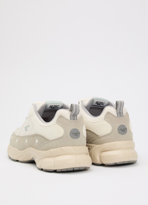 Hi-Tec Adv Racer sneaker met suède details - achterkant 3 beige