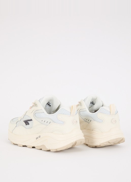 Hi-Tec Eastend WP GRV-30 sneaker met mesh details - achterkant 3 gebroken wit