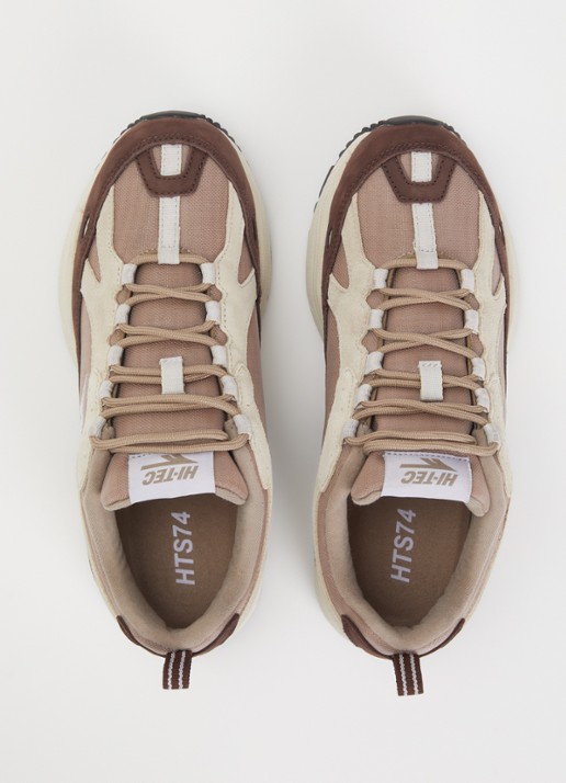 Hi-Tec HTS Flash ADV Racer sneaker met suède details en logo - detail 2 bruin