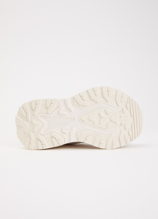 Hi-Tec HTS Kids Shadow Lace sneaker van suède met details van mesh - detail 3 creme