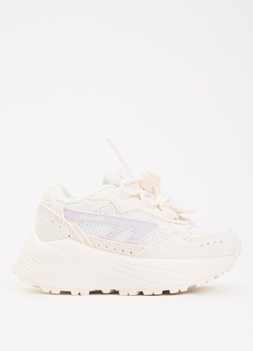 Hi-Tec HTS Kids Shadow Lace sneaker van suède met details van mesh