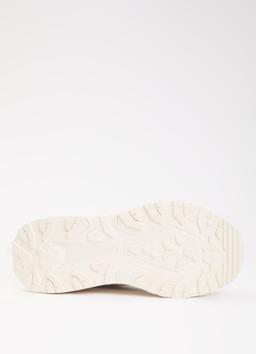 Hi-Tec HTS Kids Shadow Lace sneaker van suède met details van mesh - detail 5 creme