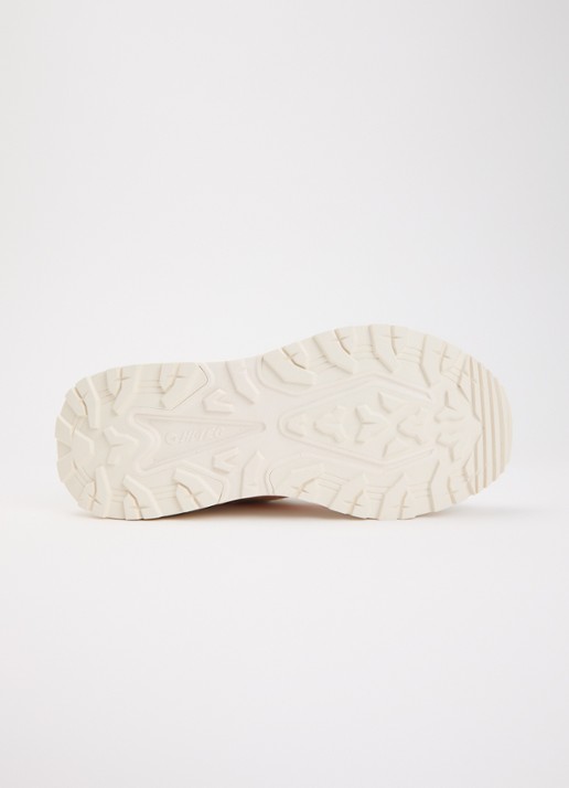 Hi-Tec HTS Kids Shadow Lace sneaker van suède met details van mesh - detail 7 creme