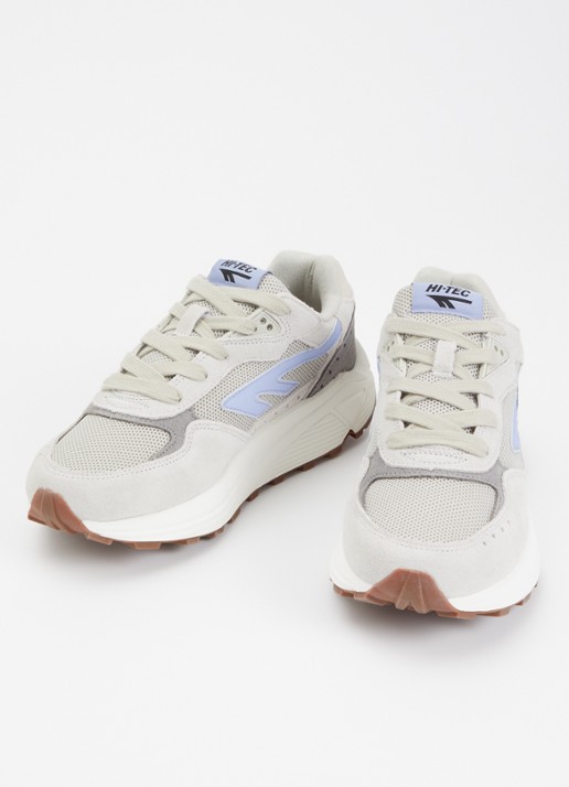 Hi-Tec HTS Shadow RGS sneaker met details van suède - detail 2 lichtgrijs