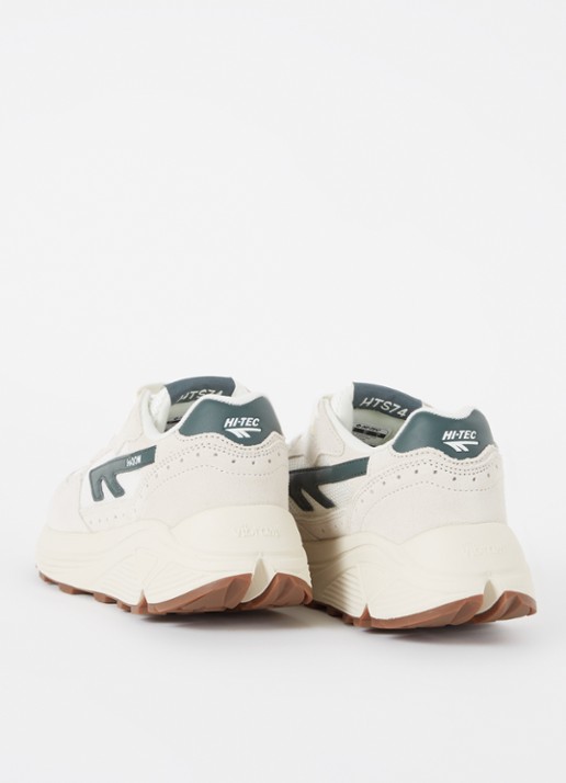 Hi-Tec HTS Shadow RGS sneaker met suède details - achterkant 6 groen