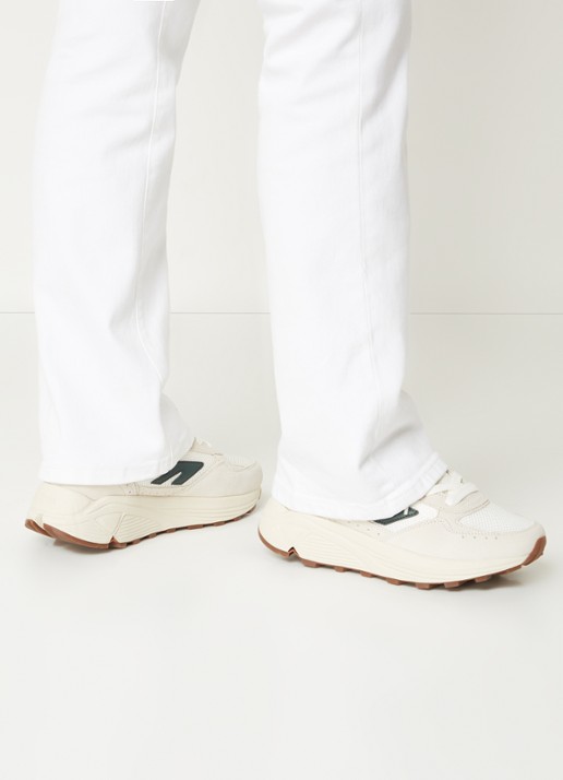 Hi-Tec HTS Shadow RGS sneaker met suède details - voorkant 5 groen