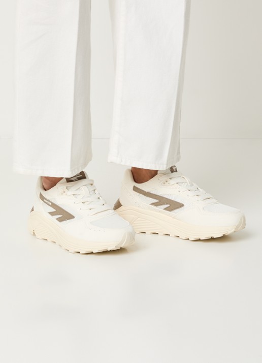 Hi-Tec HTS Shadow RGS sneaker met suède details - voorkant 5 taupe
