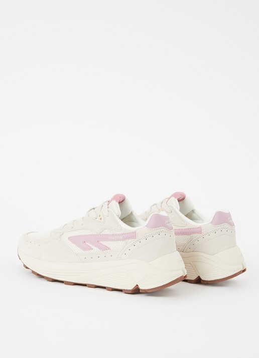 Hi-Tec HTS Shadow RGS sneaker met suède details - achterkant 6 lichtroze