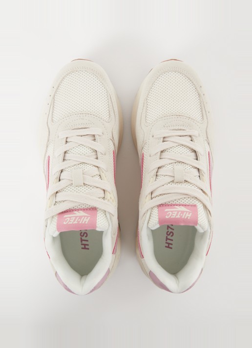 Hi-Tec HTS Shadow RGS sneaker met suède details - detail 2 lichtroze