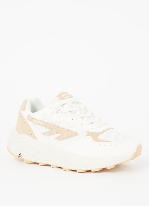 Hi-Tec HTS Shadow RGS sneaker met suède details - voorkant creme
