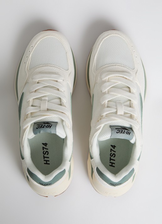 Hi-Tec HTS Shadow RGS sneaker met suède details - detail 2 groen