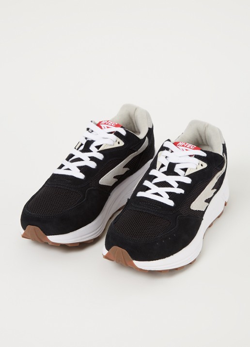 Hi-Tec HTS Shadow RGS sneaker met suède details - detail zwart